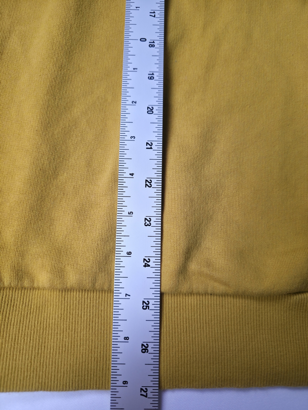 Anthropologie Jarmel by Jarmel Leopard Rainbow Sweatshirt Tee XL Mustard Boho - Picture 9 of 10